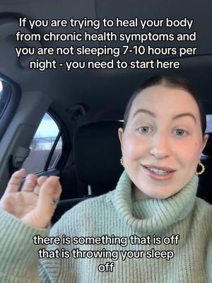 Sleep is the thing that I don’t hear people talk about enough when it comes to healing your body. You NEED good sleep and restfulness.  There are things that disrupt your sleep, especially if you’re dealing with chronic sleep issues or low energy - like gut imbalances, cortisol imbalances, mineral deficiencies and imbalances, toxin exposure..  When you’re ready to dive deeper comment RESTORE so you can run functional lab testing & see what’s going on in your body 🧪  #rootcausehealing #functionalmedicinepractitioner #poorsleep #healingsleepissues #healinginsomnia #gimap #guttesting #womenscortisolregulation #womensguthealth #functionallabtesting 