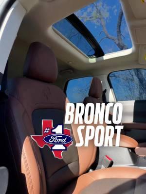 The only thing standing between you and adventure is... well, nothing. #NTXFord #BroncoSport #SUV #FordBroncoSport