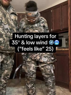 He does not get as cold as I do. I am a lot more cold natured. Plus my layers are honestly not meant for this type of weather besides my bibs. 0:42 his layers are listed 1:38 my layers are listed  feel free to say for later and ask any questions! @Hunter Brewer  #sitkagear #hunting #coldfront #freezing #windchill #whitetail #hisandhers #CapCut #huntinglayers #fitcheck #sitkawhitetail #Oklahoma #couples #relatable #Outdoors #Oklahomaweather 