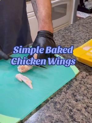 We coated some with buffalo sauce, but they were great without & better reheated the next day! I sometimes add Cajun seasoning instead of the paprika which is honestly my favorite. #wings #bakedwings #simplerecipe #EasyRecipes 