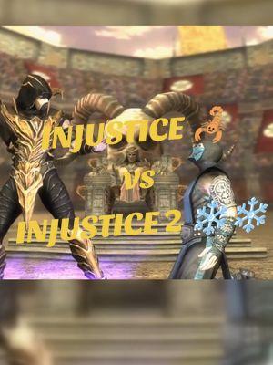 DC x Kombat  Injustice Injustice2 Scorpion Subzero  #injusticegodsamongus #injustice2  #reactionvids #gamingcontent 