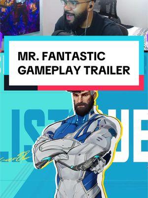 Mr. Fantastic gameplay trailer reaction, HE LOOKS GOOOOD!!!!! We were expecting his abilites to be stretched based but they look way better than expexted! What do yall think? #amkenji #foryou #GamingOnTikTok #marvelrivals #marvelrivalsgame #marvelrivalsclips #reedrichards #mrfantastic #fantasticfour 