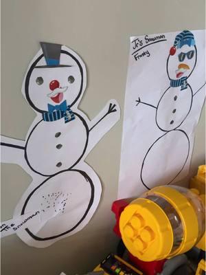 Winter Activities: Cookie Box Crafts. Such a cute activity for kids. #pillsburychristmascookie  #momlife #winteractivities #activitiesforkids #momhack #momtok 