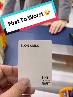 Elon Musk 🤔😂 #firsttoworst  #falldealsforyou #falldeals #games #gametok #games #cards #memes #cats #catsoftiktok #family #pickyourpoison #TikTokShopBlackFriday #TikTokShopCyberMonday #FallDealsForYou #TikTokShopHolidayHaul #dealsforyou #fyp