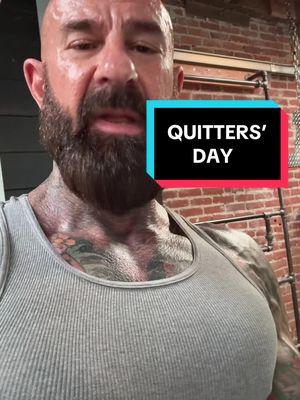 #Friday #January 10th is Quitter’s Day! Don’t be a #quitter by starting my $25K Shortcut to Shred #workoutchallenge at jimstoppani.com - #getlean #losefat #gainmuscle #loseweight #getfit #newyou 