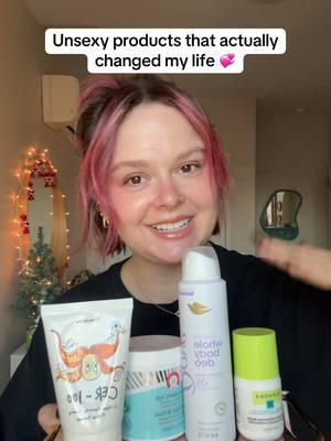 This one goes out to all my sweaty, crispy, fried-hair fellows 🫡  ⭐️ Dove Cooling Whole Body Deo ⭐️ Cer 100 Hair Mask ⭐️ First Aid Beauty Facial Radiance Pads ⭐️ Sephora Collection Overnight Hydrating Mask  #unsexyproducts #productsthatchangedmylife #productsthatwork #skincare #haircare #bodycare 