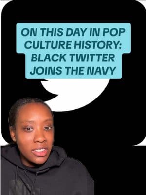 On this day in Pop Culture History: Black Twitter Joins The Navy #popculture #popculturenews #popculturehistory #blacktwitter #onthisdayinhistory 