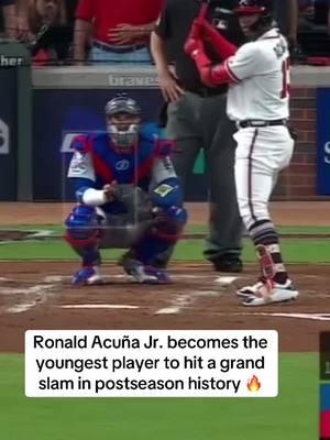 I remember this like it was yesterday 😮 #baseball #MLB #mlbtheshow #baseballszn #baseballlife #homerun #braves #venezuela #ronaldacuñajr 