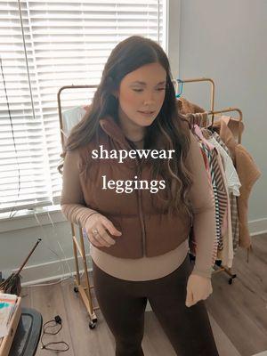 Shapewear leggings - rating these a 10/10. They do everything a legging is supposed to! #shapewear #shapewearleggings #leggings #newyearnewaura #TikTokShop #tiktoknewyearfinds #womensfashion #winterfashion #winterfinds @COOSHAPE 