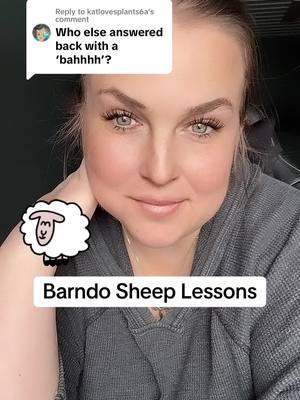 Replying to @katlovesplants6a  . 🐑 Baby Barndo sheep Update  . Who knew sheep could be trained like this??🤣🤣🤷🏼‍♀️  .  I am bringing you along on the journey as I move into the barndo and create the beautiful Magickal life I’ve manifested for myself (and by manifested I mean also worked my ass off for with blood sweat send tears… let’s not get it twisted sugar bean).      . Stay tuned for progress and animals!  . #farmlifeisthebestlife          #babybarndo #barndominiumliving  #homesteadinglife  #homesteadlifeinthemaking  #homesteadingtiktok  #sustainableliving  #authenticliving   #livingauthentically  #heirloom  #simpleluxury  #permaculturelife  #seasonalliving  #rewilding  #wildrootsmagick  #yearofthewoodsnake  #cosmicsociology  #wheeloftheyear  #themoonmademedoit  #moonmagick 