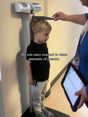 Just two more appointments after this one!  We will go home and he will eat 18 peanuts 6 days a week for 4 months during his dosing periods in the afternoons. (He will still eat his other maintenance foods in the morning.)  The 7th day is an exploration day. He can eat any peanut food or candy he wants! Ummm Reese’s? PB&J? My brain can’t understand it all yet.  The next visit in this program is called Tolerance 2. He will challenge peanuts again in a larger amount. Then the next visit 6-8 weeks later will be his graduation! 🥹  The finish line is so close we can taste it! Especially with the dairy freedom we’ve already been enjoying. But most of all, I feel like my baby is safer in this big world.  Feel free to comment any questions and I’ll try to answer!! (For those unfamiliar, he’s in the TIP program at @Food Allergy Institute ) #foodallergies #foodallergymom #foodallergyawareness #foodallergylife #tiptreatment #foodallergyinstitute #foodallergyfamily 