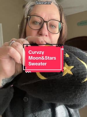 If you want this, hurry and get it because they’re almost sold out #curvzy #curvzysweater #moonandstars🌙✨ #witchtok #witchywoman #witchvibes #sweaterweather 