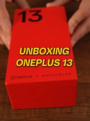 #unboxing #oneplus13 #celulares #android un teléfono con 6000mAh de batería y nueva resistencia al agua #IP69 