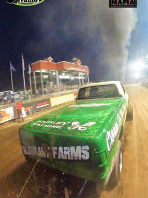 "Cream Of The Crop" spooling up in Pro Pulling League Action from the 2024 Elkhart County Fair Pull #propulling #truckpulls #trucks #pullingtrucks