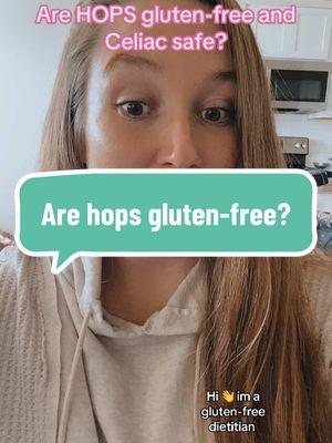 Did you guess right?? Nick, someone who drinks regular beer, loves these too! #glutenfree #hopwtr #glutenfreedietitian #sober #dryjanuary 