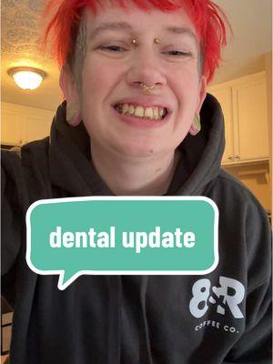 Major Dental Update! 🦷  tldr summary: not getting 26 extractions and traditional dentures! woohoo!! my gums are healing nicely and we want to save teeth. getting 8 extractions instead and two partial dentures (uppers and lowers) and doing an invasive long year of restoration on my existing teeth that are good enough to keep. lots of crowns and root canals, and then some cosmetic work too. this is cheaper and healthier!  #sinnabunny #dental #dentalsurgery #dentalhygienist #dentalhygiene #oralhealth #oralhygiene #dentures #denturesatayoungage #partialdenture #denture 