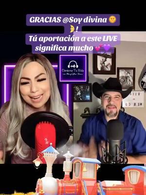 Soy divina 🌞🌛, muchas gracias por tu aportación a mi LIVE! @Soy divina 🌞🌛@Carlitos El torito 🎙️Navarro #cantametuvidaconmarystherponce #marystherponce 