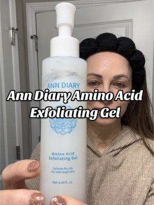 Ann Diary Amino Acid Exfoliating Gel. #fyp #anndiaryexfoliator #cleanser #anndiaryaminoacidexfoliatinggel #exfoliatinggel #healthyskin #glowingskin #ttshop #TikTokShop #tiktokfinds #tiktokshopdeals 