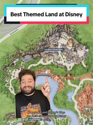 Best Themed Disney Lands #disneyworld #disneyland #disneyparks #disneyadult #disneyimagineer #galaxysedge #mickeystoontown #toontown #waltdisney #disneyfypシ🏰❤️ 