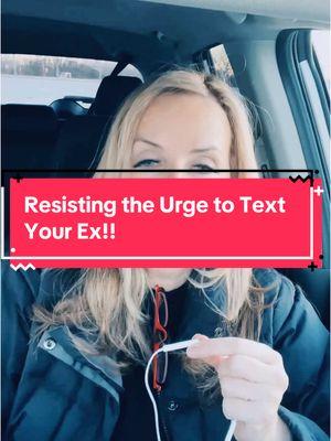 Resisting the Urge to Text Your Ex #relationships #exes #reconnecting #movingon #selfawareness #onlinetherapist #goodingwellness #onlinetherapy #toxicrelationship #LettingGo #donttexthim #EmotionalHealing 