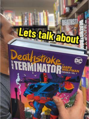 Replying to @Cheche Ricky #deathstroke #dccomics #deathstroketheterminator #omnibus #comicbookcollecting #comicbooks #sladewilson #marvwolfman #georgeperez 