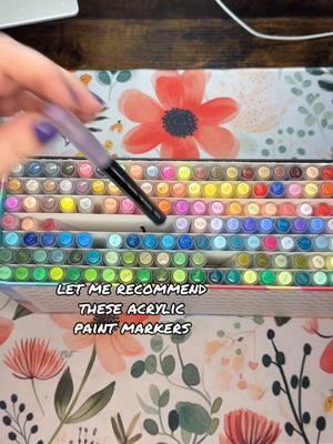 Great quality at a good price for these acrylic paint markers 👍 they are becoming my new favorite 😁 #acrylicmarker #paintmarker #coloringmarker #artsupplies #ttslevelup #giftguide #treasurefinds #toptierjanuary 