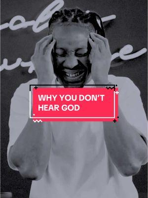 Why you don’t hear God #prophetlovy #christiantiktok #foryoupage 