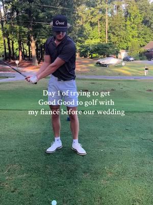 @goodgood @Garrett Clark #goodgood #goodgoodgolf #golf #fiancé #golfing 