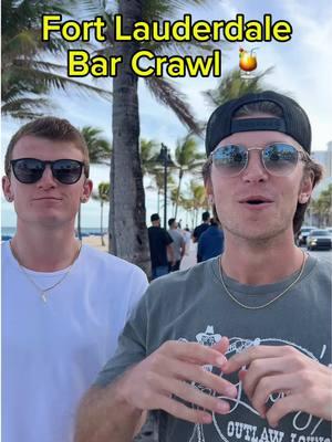 Fort Lauderdale Bar Crawl #barcrawl #fortlauderdale #Vlog #highlandbros #fyp 