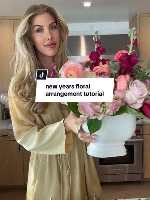 how to create stunning floral arrangements at home 🩷✨ #diyflowerarrangement #flowerideas #buyingflowersformyself #howtoflowers #floralarrangement #traderjoesflowers #grocerystoreflowers #foryou  #newyearsresolution 