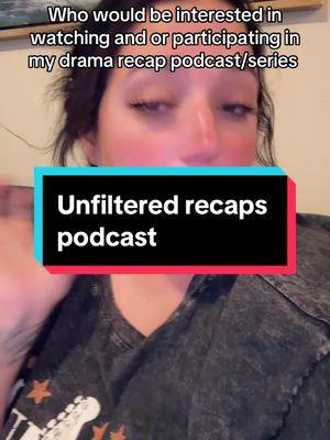 It would be done via webcam so we wouldnt be in person but Who would be interested in watching and or participating in my drama recap podcast/series #dramatiktok #tiktokdrama #podcastrecap #dramarecap #teapage #dramapodcast #thetruth #tellingmytruth #floridashoresdrama #drama 