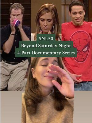 This is going to be sooooo good 😍😍😍😍  A 4-Part Documentary about the 50 years of Saturday Night Live on Peacock #snl #saturdaynightlive #snl50 #audition #popculture #domingo #documentary #series #petedavidson 