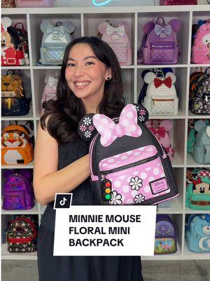 Calling all Minnie Mouse fans! Take a look at this very cute Disney Minnie Mouse Floral Rock the Dots Mini Backpack! 🎀✨It’s available now so let us know what you think about it! #707street #707club #loungefly #minniemouse #disney #distok #disneyadult 