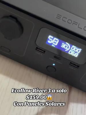 #ecoflow #ecoflowriver3 #panelessolares 