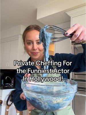 Another day private cheffing for the funniest actor in Hollywood. #chefbae #celebrityprivatechef