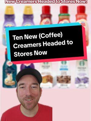 The cream is flowing to start 2025 with ten new coffee creamer releases all arriving in stores now! From Starbucks: Brown Sugar Cinnamon Oatmilk Non-Dairy (Inspired by Brown Sugar Shaken Espresso) Lavender Vanilla Oatmilk Non-Dairy (Inspired by Lavender Latte) Chocolate Zero Added Sugar (Inspired by Caffé Mocha) From Coffee Mate: Peanut Butter & Jelly Duos Cinnamon Coffee Cake Cookie Butter (Zero Sugar) White Lotus Thai Iced Coffee White Lotus Pina Colada From International Delight: Love is Blind Wedding Cake Love is Blind Chocolate Covered Strawberry Which of these creamers are you excited to try? There are some great options here! #coffeecreamer #coffee #starbucks #coffeemate #creamer #coffeeathome #coffeetok #loveisblind #internationaldelight #coffeelover 