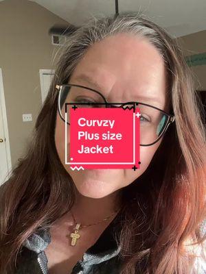 For a lightweight plus size jacket this is great #curvzy #curvzyjacket #curvzyplussize #plussize #plussizefashion #plussizejacket 