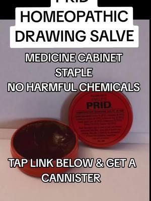 #prid #drawingsalve #salve #homeopathic #naturalmedicine #polstice #oldschool #grandmas #healingbalm #TikTokShop #fyp 