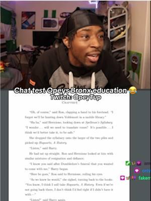 Who cant read a page out of harry potter??😂 #opeytup #opey #tup #education #bronxeducation #50cent #floydmayweather #alschallenge #harrypotter #reading #school #regents #homework 