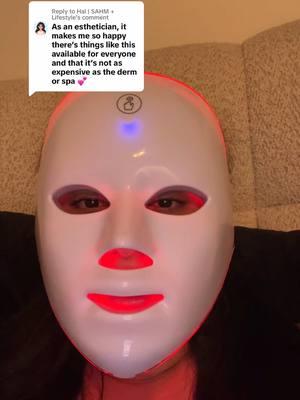 Replying to @Hal | SAHM + Lifestyle Go look at my last video to see what my skin used to look like. The before and after is actually crazy 😳 #lighttherapy #redlighttherapy #redlighttherapybenefits #ledfacemask #skincareroutine #skincare #newyearnewaura #ttsdelightnow #giftguide #ttslevelup #spotlightfinds 