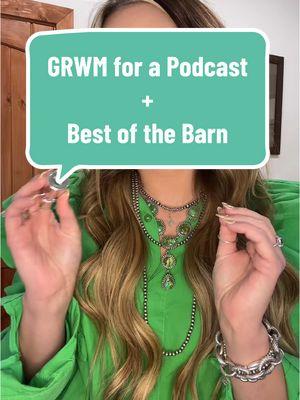 GRWM💚 Thank you to anyone who nominated me for Best of the Barn🥹 @milagroturquoiseco @tannah || the milo company #stockshowlife #showcattle #grwm #stockshowstyle #stockshowfashion 