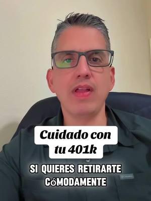 💡 ¿Sabías esto sobre tu 401(k)? 💸 El 401(k) NO es un plan de retiro, es solo un código fiscal que te deja invertir diferiendo impuestos, pero tú asumes TODO el riesgo financiero 📉. Al retirarlo, el gobierno cobra impuestos, aunque no tomó ningún riesgo contigo. ✨ Aquí está el secreto: los códigos 72 y 7702 te permiten: ✅ Hacer crecer tu dinero libre de impuestos 🚀 ✅ Protegerte de la volatilidad del mercado 🛡️ ✅ Acceder a tus fondos sin pagar impuestos 💵 ✅ Tus beneficiaros recibirán dinero libre de impuestos  ✅ Proteges todo tu patrimonio y tus bienes  📊 La diferencia: el 401(k) depende del mercado 📉 y tu empleador, mientras que los códigos 72 y 7702 están ligados a contratos de seguro que protegen tu dinero. 💼 💭 ¿Qué opción prefieres? ¡Cuéntame en los comentarios! 👇 #FinanzasPersonales #EducaciónFinanciera #LibertadFinanciera #PlanDeRetiro #401k #SegurosDeVida  #DineroLibreDeImpuestos #iul 