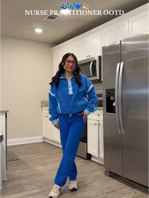 royal blue vibes today 🫐🦋💙💫 #nursepractitioner #nursepractitionersoftiktok #nplife #nursesoftiktok #rn #nurseootd #OOTD #workfit #fitcheck #stylingscrubs #royalblue #lookgoodfeelgood #nursetok #wearfigs #newbalance #amazonfashion 