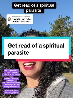 Replying to @N3MO Get read of a spiritual parasite #SpiritualParassite  #Entities  #Psychicattacks #Blackmagic  #Spiritualattacks  #Feelingtired  #Nightmare  #Sleepparalysis 