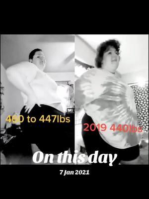 i still have about 48lbs to go to get to 440lbs 😭🥺 I have a GFM in my 🔗bio for WLS  #onthisday #weightlossjourney #weightgain #iwantweightlosssurgery #plussizeblogger #tiedyeshirt #throwback 