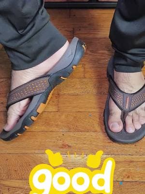 Grip-Flops by Hobibear. The grip of a shoe and the convenience of a sandal. #flipflops #sandal #mensfashion #shoe#TikTokShop #fyp 