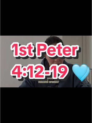 1st Peter  4:12-19 🩵 #motivationalchristiantiktok #powerfulchristianmessages #biblicaltiktok #christianwomenmotivation #trendingchristiantiktokvideos #tiktokviralsongsgospel #popularchristiancontent #tiktokchristianworship #christiantok #christiangirltiktok #christiantiktoker #christianitytiktok #christiantiktok #christiantiktokcommunity #tiktokchristian #christiantiktoks #christiantiktokertiktokforchrist #fyp #foryou #foryoupage #viral #viraltiktok #viral_video #viralvideos #christian #christianmotivation #jesusisking #christjesus #jesuschristislord #jesusislord #prayer #prayerwarriors #childofgod #jesus #jesuslovesvou #faith #holyspirit #worship #praise #fypp #fypviraltiktok🖤シ゚☆♡ #fyppppppppppppppppppppppp #virall #viraltiktokr #trending #trendingvideo #trendingsong #trendingsound #trendingtiktok #christianhumor #holyspirit #revival #bibleverse #church #virall #christianity #fypシ #jesustok #jesustiktok #trustgod 