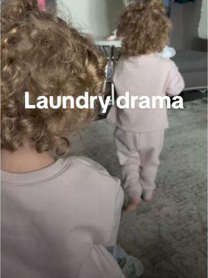 Who knew helping Mom could be this competitive? 😂    #laundrywars #MomLife #helpingmom #everydaychaos #viral #trending #funny #likes #instareels #funnyreels