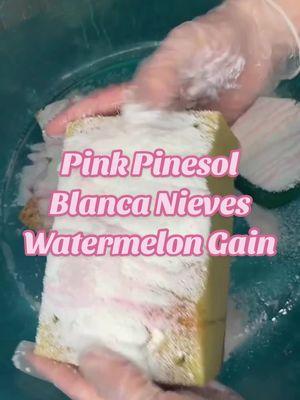 Pink combo 💗💗 #LIVEhighlights #TikTokLIVE #LIVE #CleanTok #spongesqueezing #cleantok101 #groutspongeasmr #squeezes #laundrydetergent #blancanieves #watermelon #gain #pinesol 