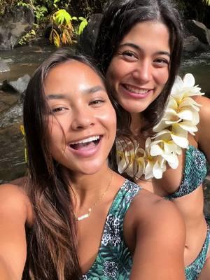 Find your escape—get outdoors, seek adventure, and make memories along the way 🌱✨ #getoutdooors #seekadventure #makememories #adventure #Hiking #hawaii #oahuhawaii #waterfallhike #coralswimx 